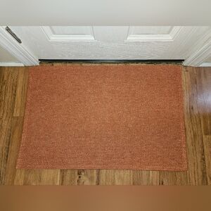 2 X 3 Rustic Orange Rug/Doormat